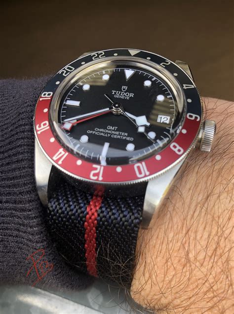 cinturino nato per tudor gmt|Tudor Black Bay • GMT • 22mm NATO Strap & Buckle • NEW.